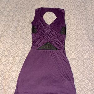 Charlotte Russe Purple Maxi Dress
